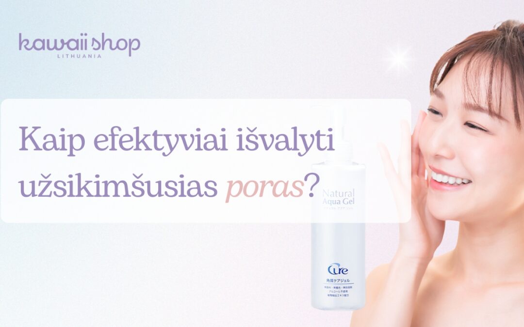 Kaip efektyviai išvalyti užsikimšusias poras?