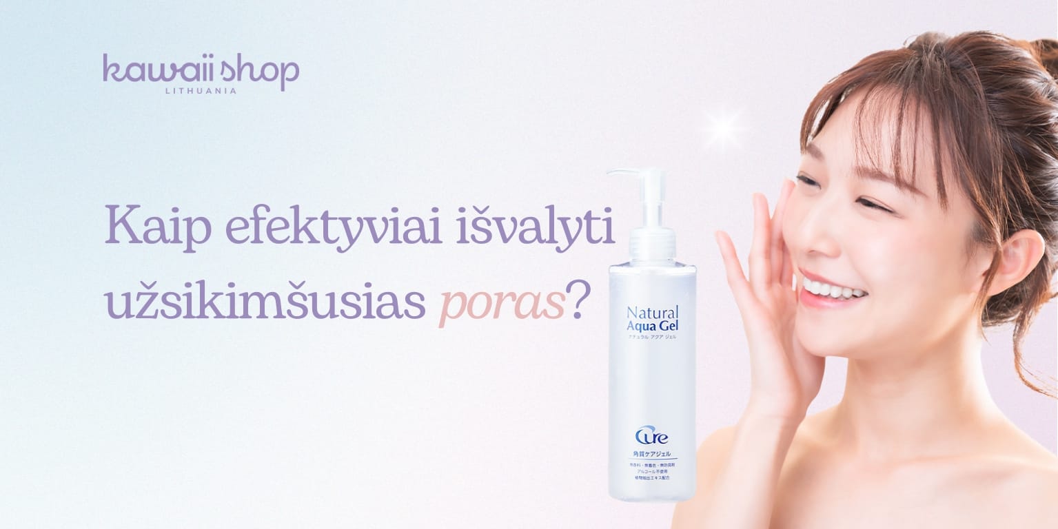 blogas-poros kaip efektyviai išvalyti užsikimšusias poras? japoniška kosmetika