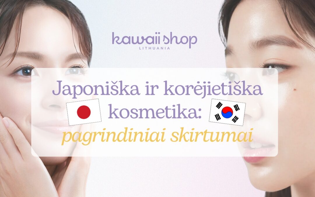 Japoniška ir korėjietiška kosmetika: skirtumai