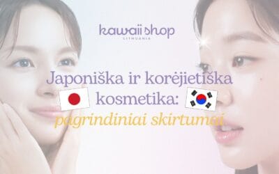 Japoniška ir korėjietiška kosmetika: skirtumai