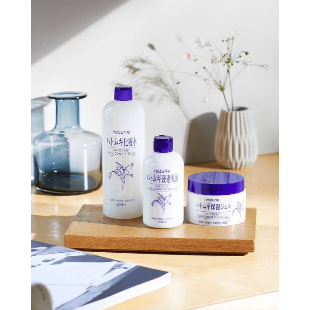 Naturie Hatomugi Skin Conditioning Milk drėkinamoji emulsija