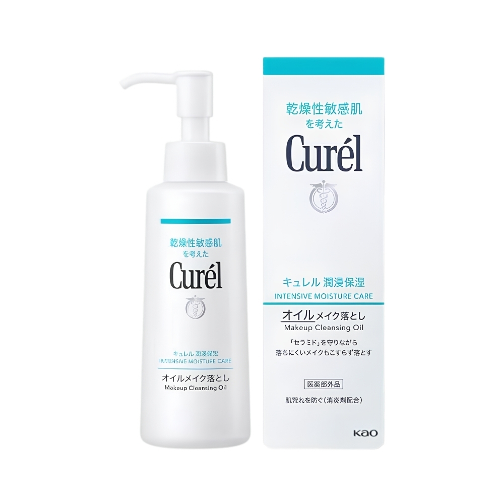 Curél Moisturizing Oil Makeup Remover makiažo valiklis jautriai odai