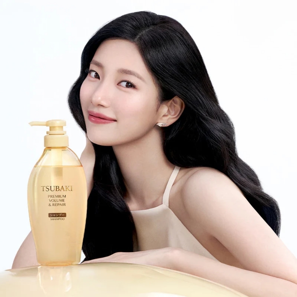 Tsubaki Premium Volume & Repair Shampoo apimties suteikiantis šampūnas