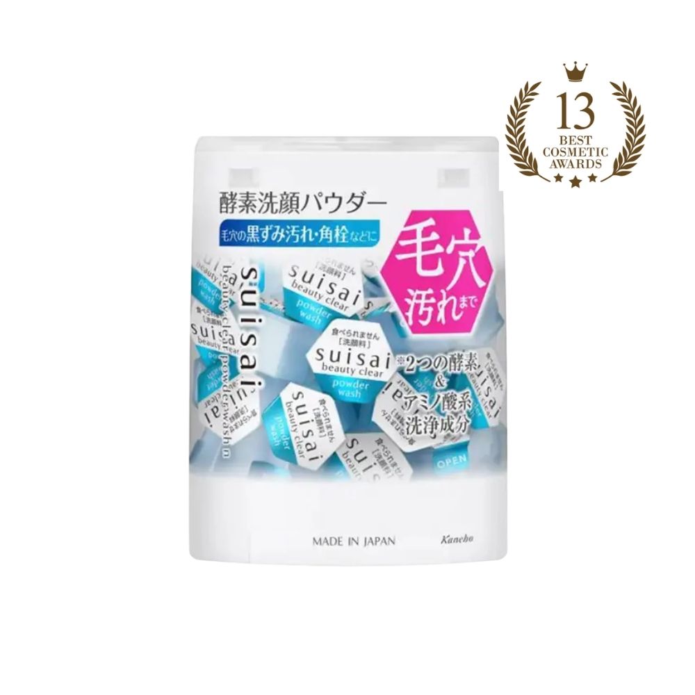 Suisai Beauty Clear Powder Wash enziminis veido prausiklis