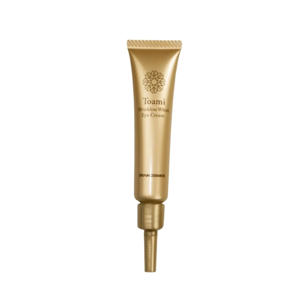 Toami Wrinkless White Eye Cream japoniškas paakių kremas tamsiems ir paburkusiems paakiams