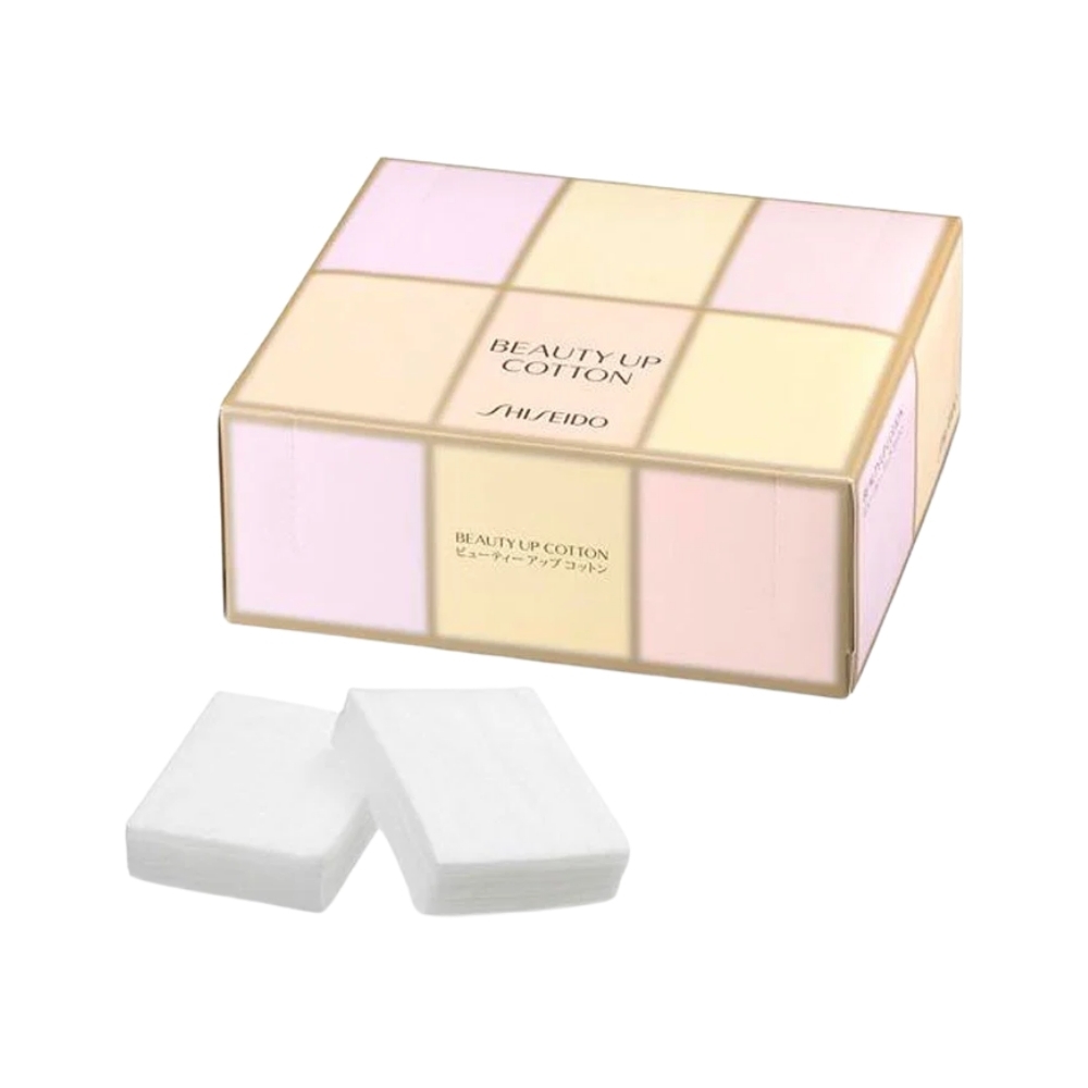 SHISEIDO Beauty Up Cotton Pads medvilniniai diskeliai